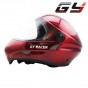 2015 CE approval red color hot arrival longboard helmet with a clear goggles
